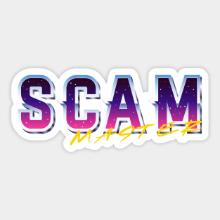 Scam Master Sticker